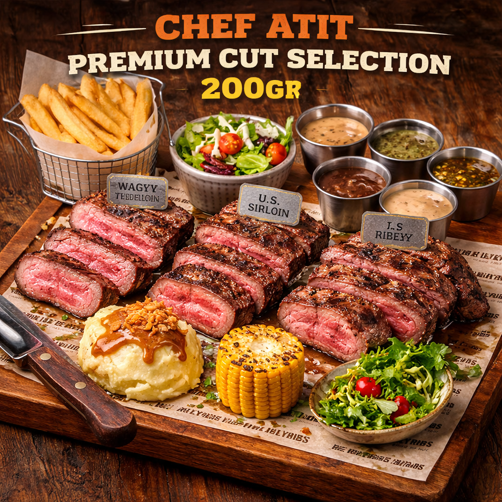 Chef Atit Premium Cut Selection 200gr